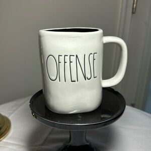 White Offense/ Defense mug
